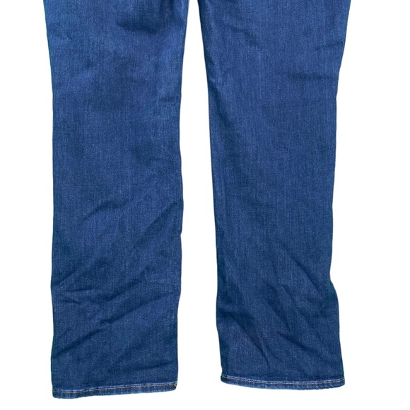 NYDJ Petite Marilyn Straight Dark Wash Jeans - Picture 12 of 16